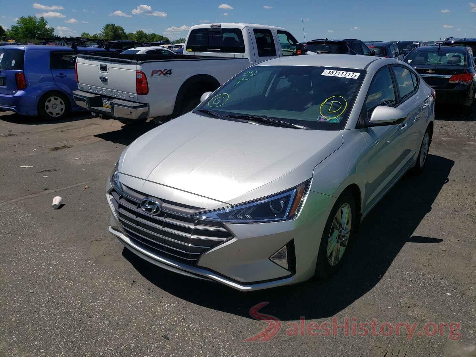 5NPD84LF4LH516872 2020 HYUNDAI ELANTRA