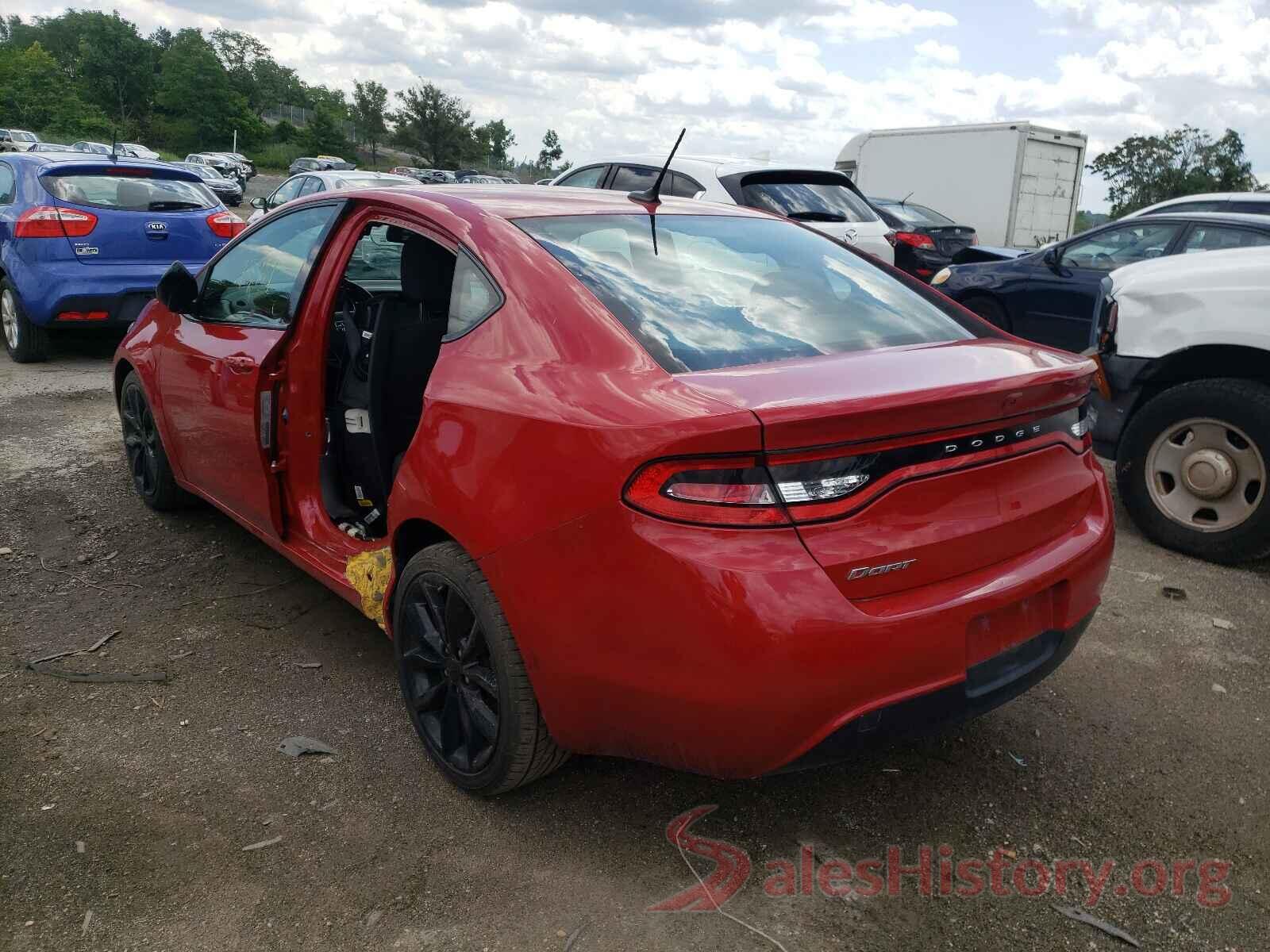 1C3CDFFA9GD820668 2016 DODGE DART