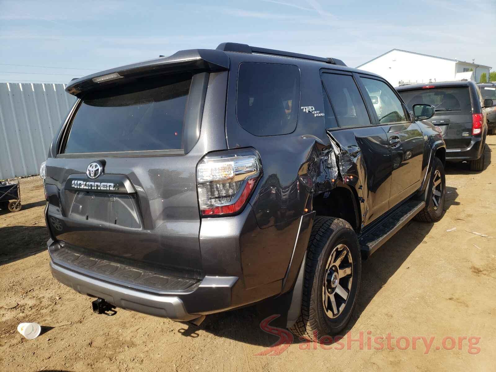 JTEPU5JR5M5929053 2021 TOYOTA 4RUNNER