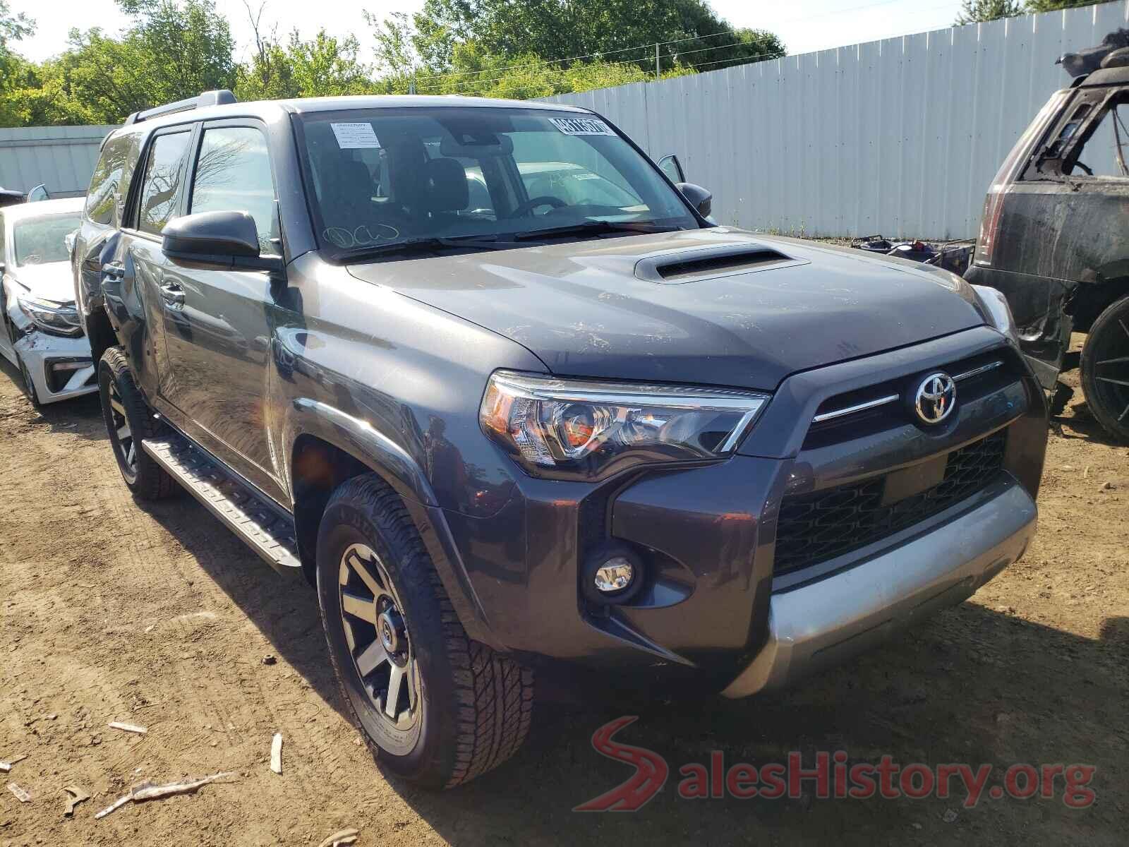 JTEPU5JR5M5929053 2021 TOYOTA 4RUNNER