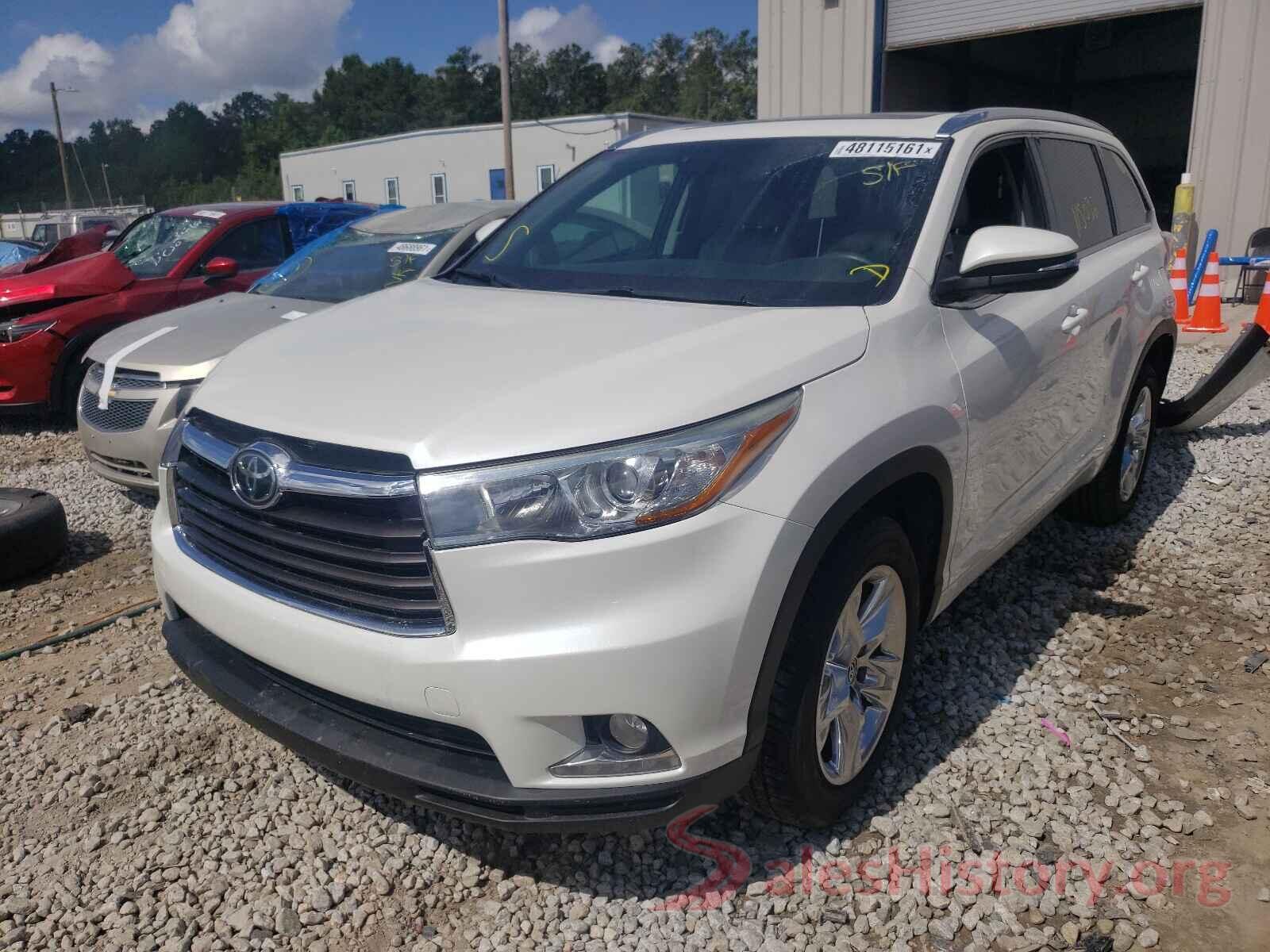 5TDYKRFH1GS124381 2016 TOYOTA HIGHLANDER