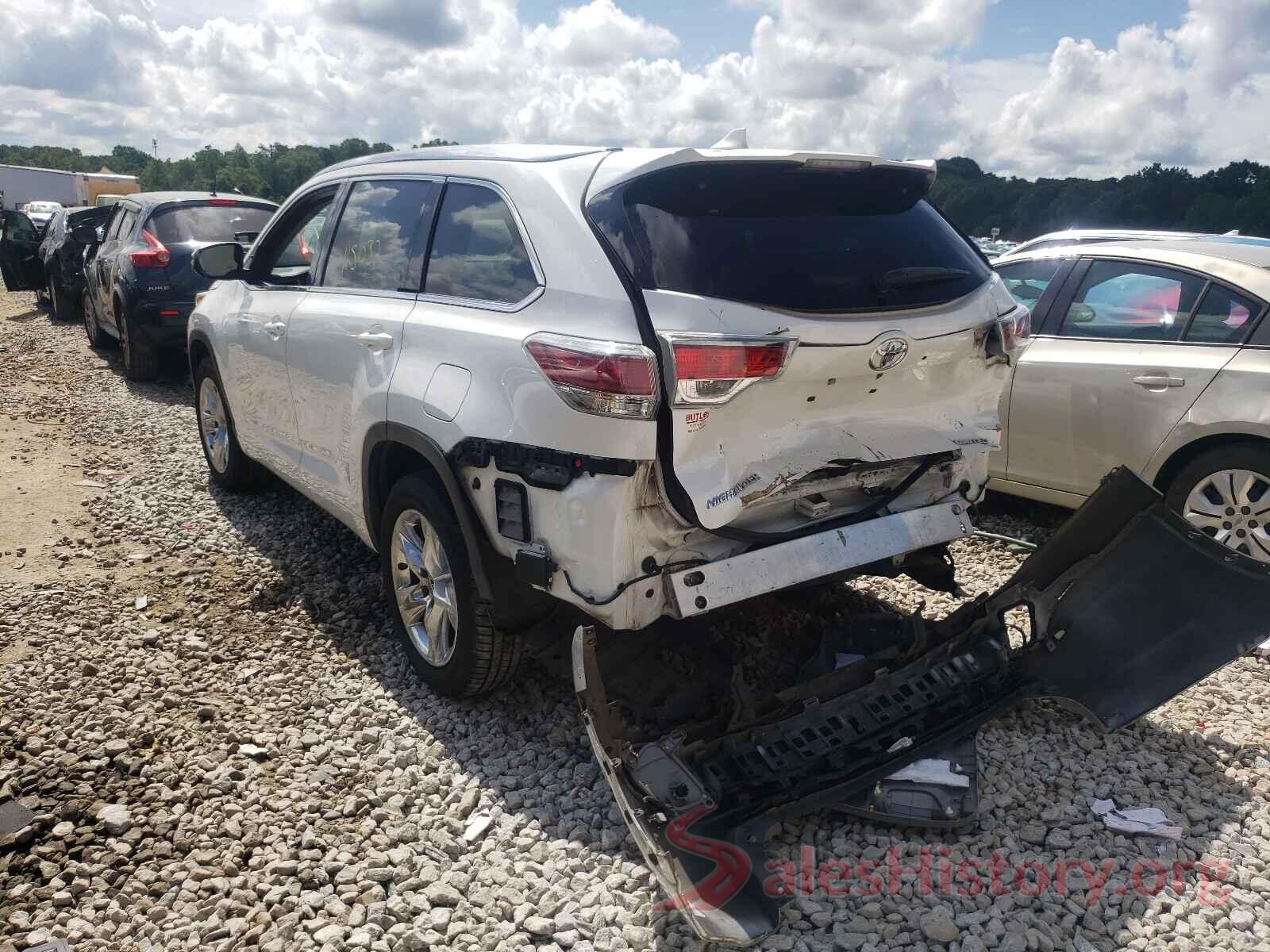 5TDYKRFH1GS124381 2016 TOYOTA HIGHLANDER