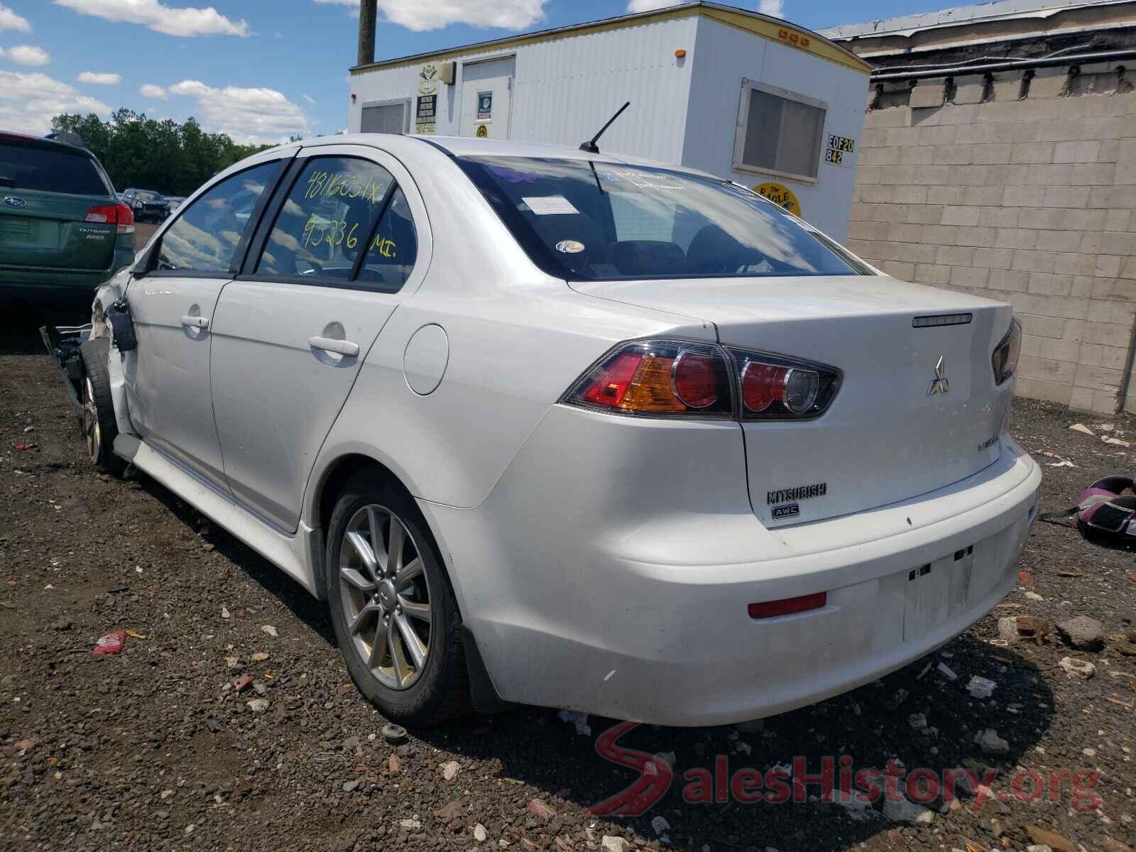 JA32V2FW6GU011801 2016 MITSUBISHI LANCER