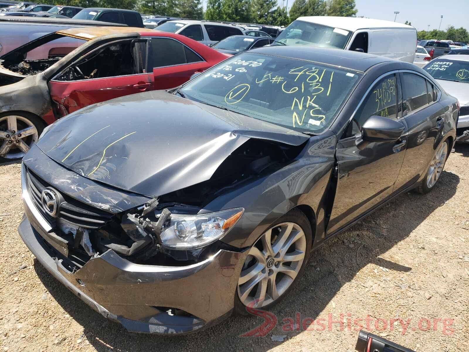 JM1GL1V5XH1155886 2017 MAZDA 6