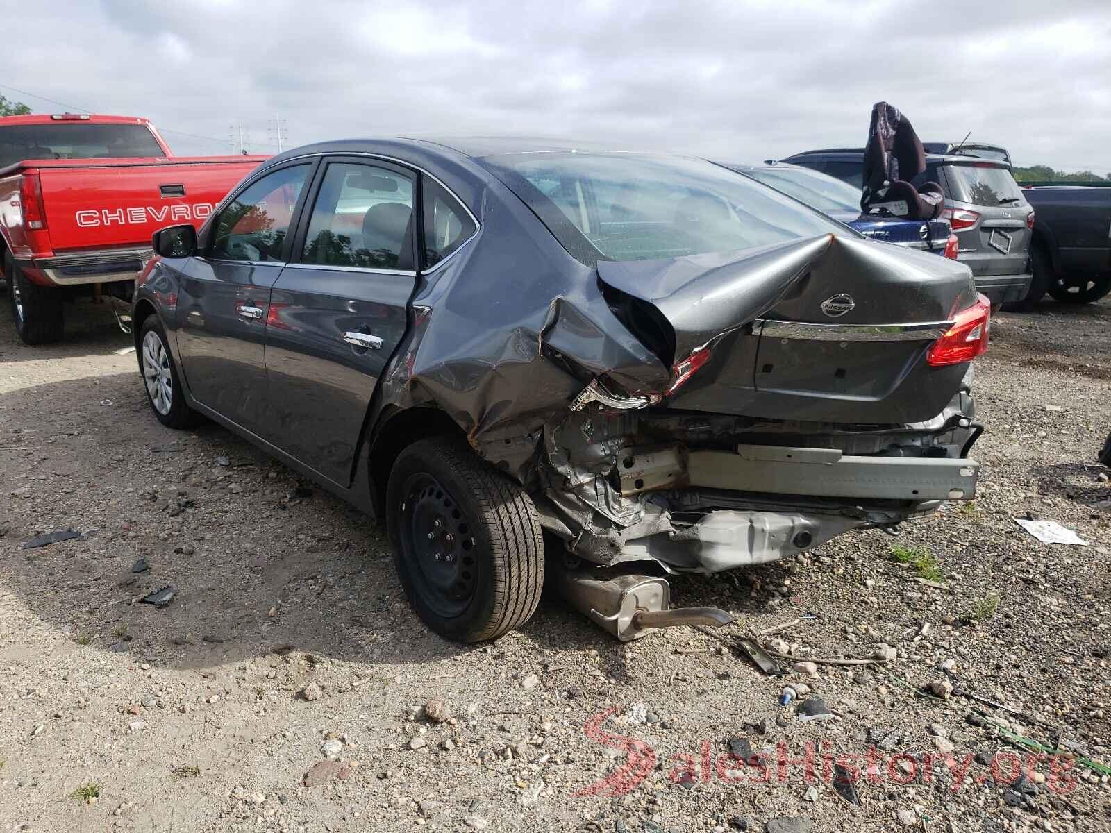 3N1AB7AP0KY212380 2019 NISSAN SENTRA