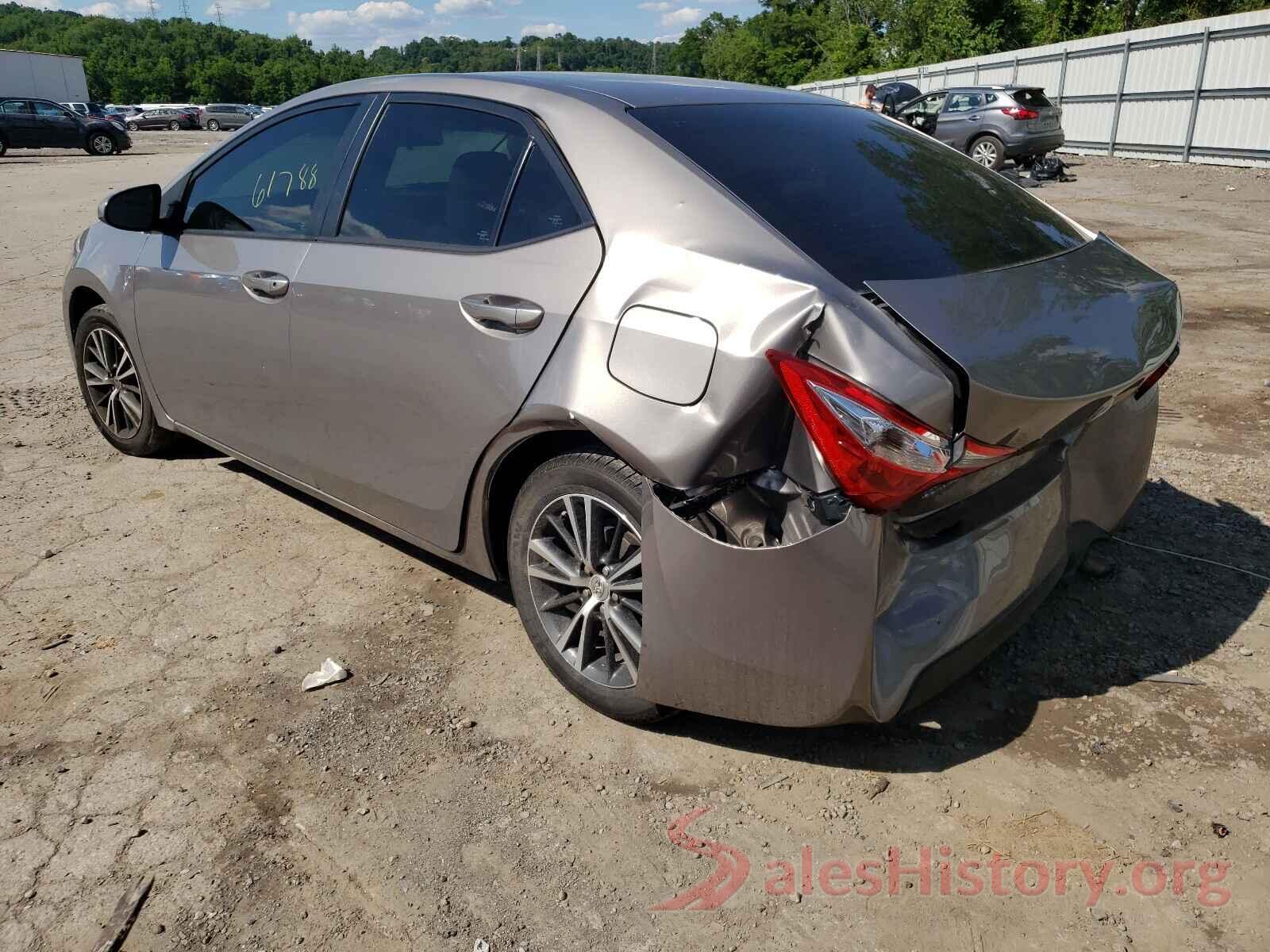 2T1BURHE9GC690137 2016 TOYOTA COROLLA