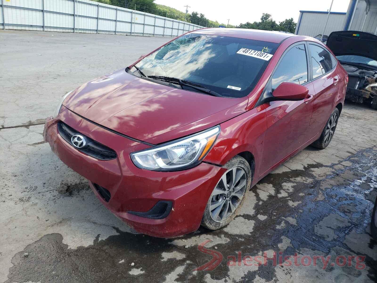 KMHCT4AE6HU372237 2017 HYUNDAI ACCENT