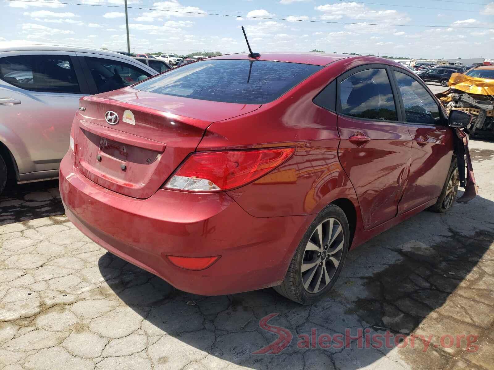 KMHCT4AE6HU372237 2017 HYUNDAI ACCENT