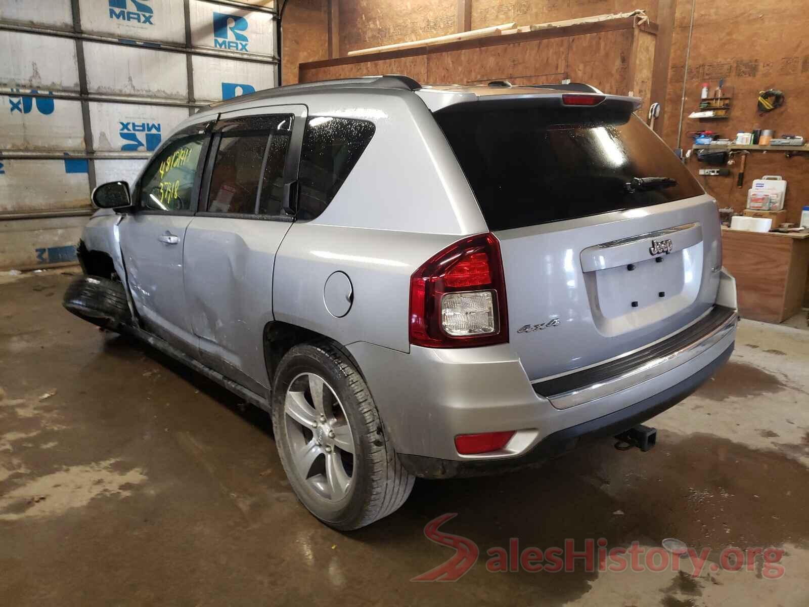 1C4NJDEB0HD193615 2017 JEEP COMPASS