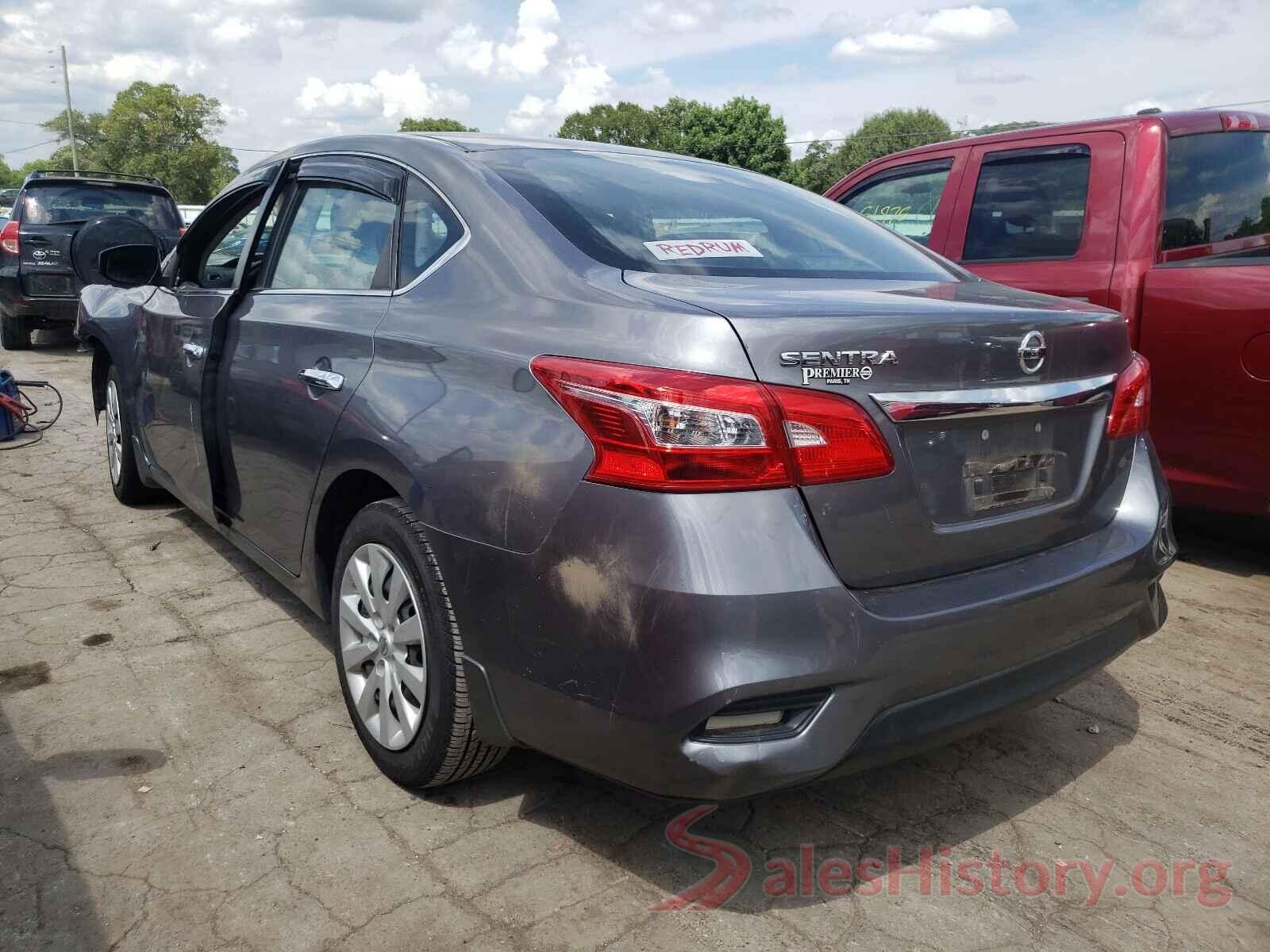 3N1AB7AP0HY382800 2017 NISSAN SENTRA