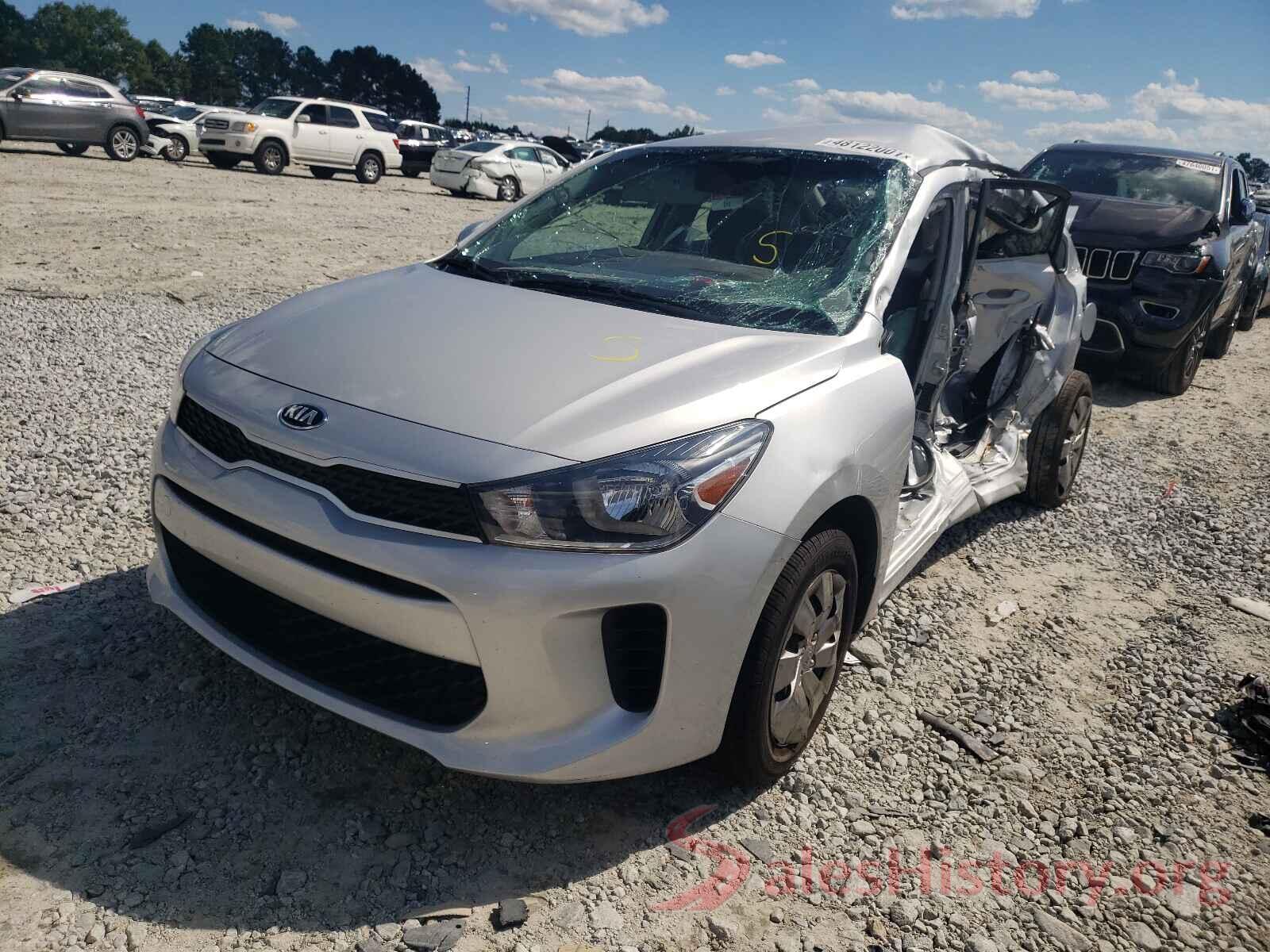 3KPA24ABXJE115042 2018 KIA RIO