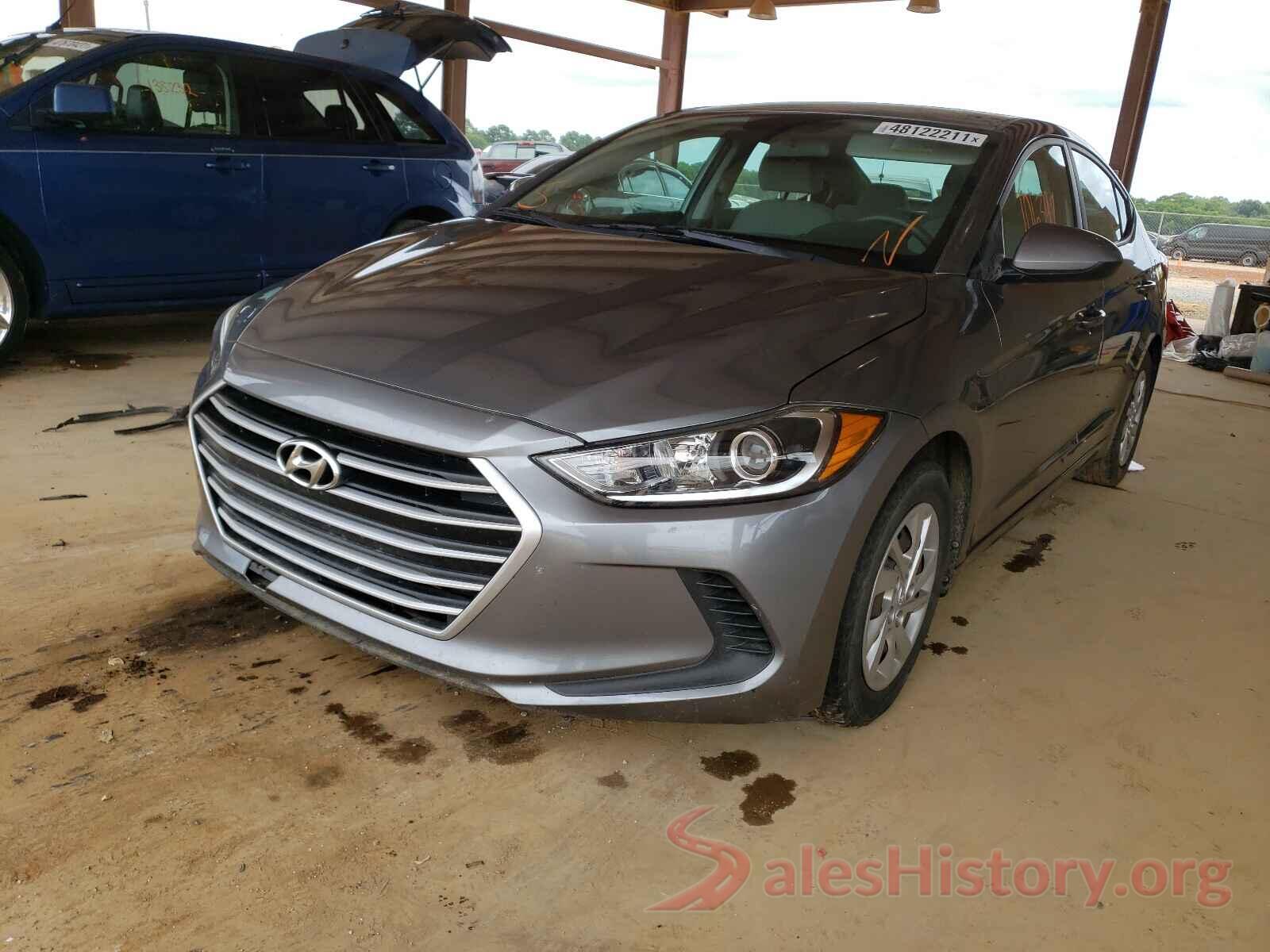 KMHD74LF9HU118617 2017 HYUNDAI ELANTRA