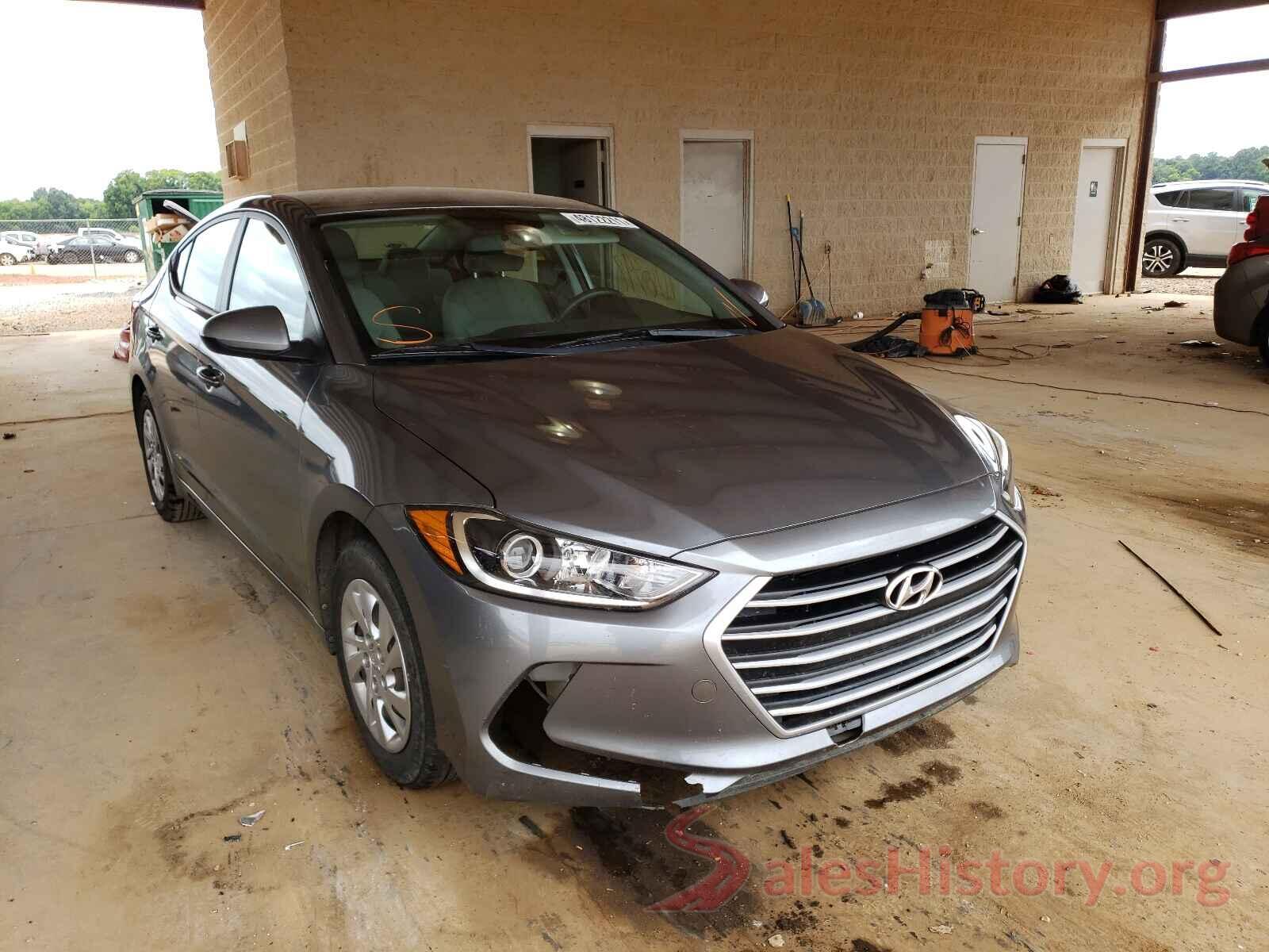 KMHD74LF9HU118617 2017 HYUNDAI ELANTRA