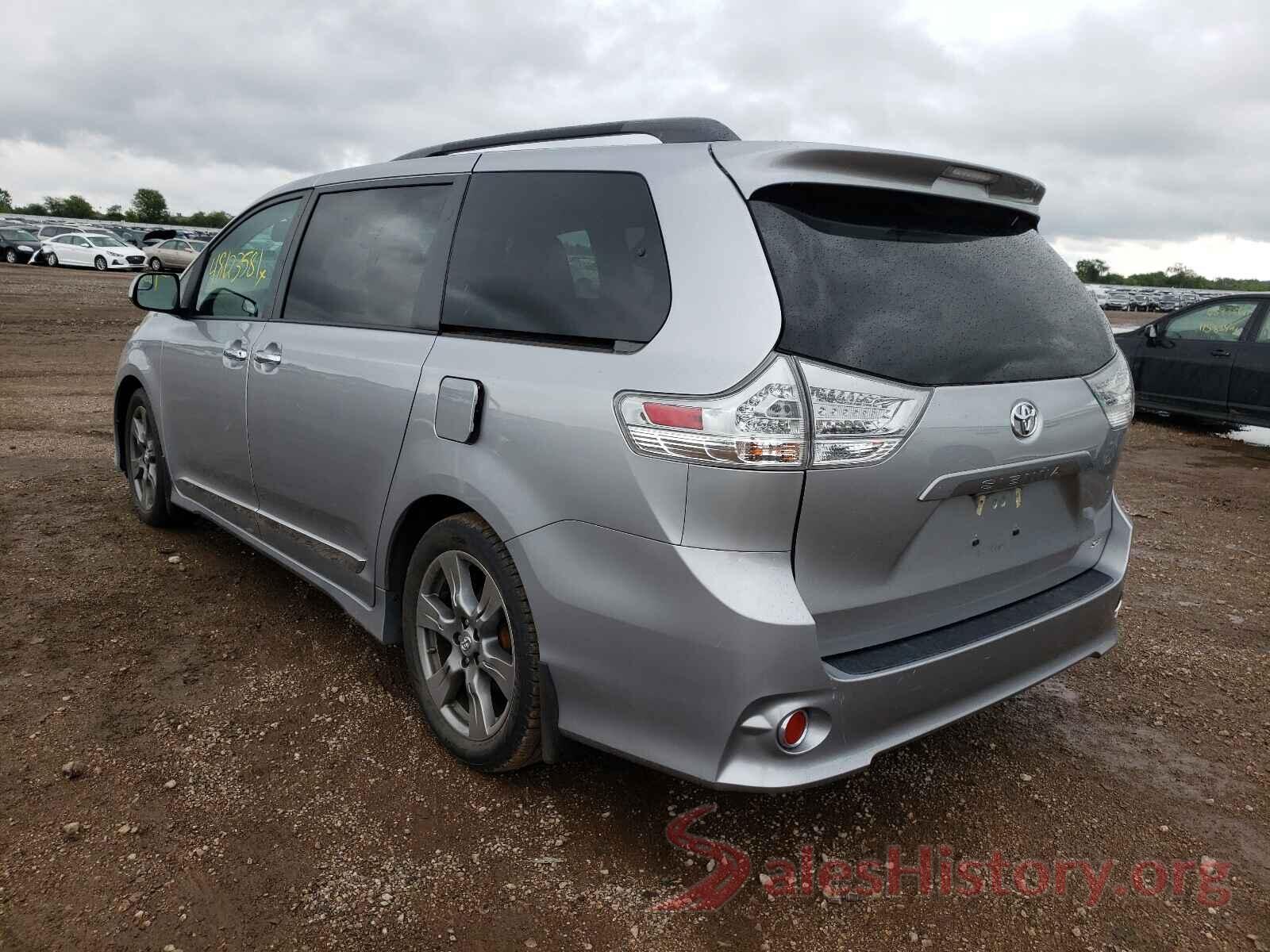 5TDXZ3DC2HS892514 2017 TOYOTA SIENNA