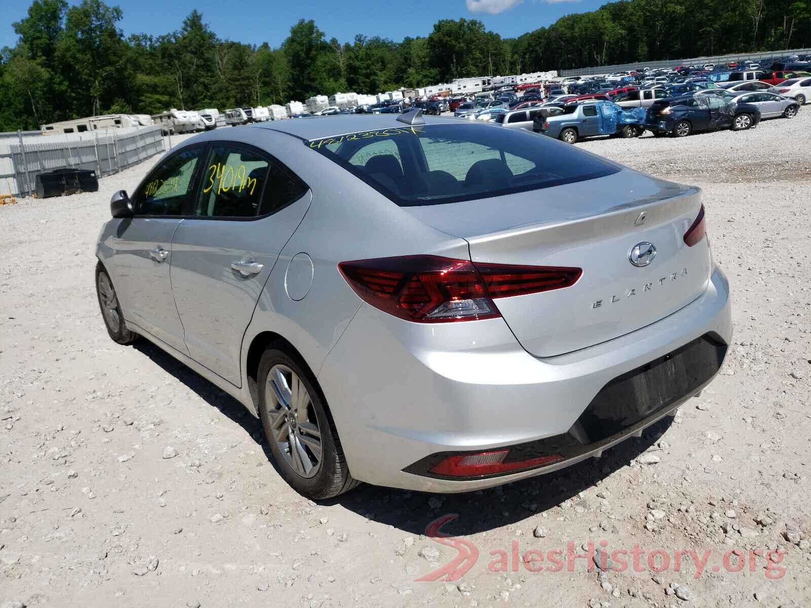 5NPD84LF2LH537607 2020 HYUNDAI ELANTRA