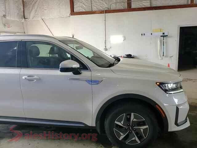 2022 KIA SORENTO VIN KNDRG4LG3N5090984, damage close-up