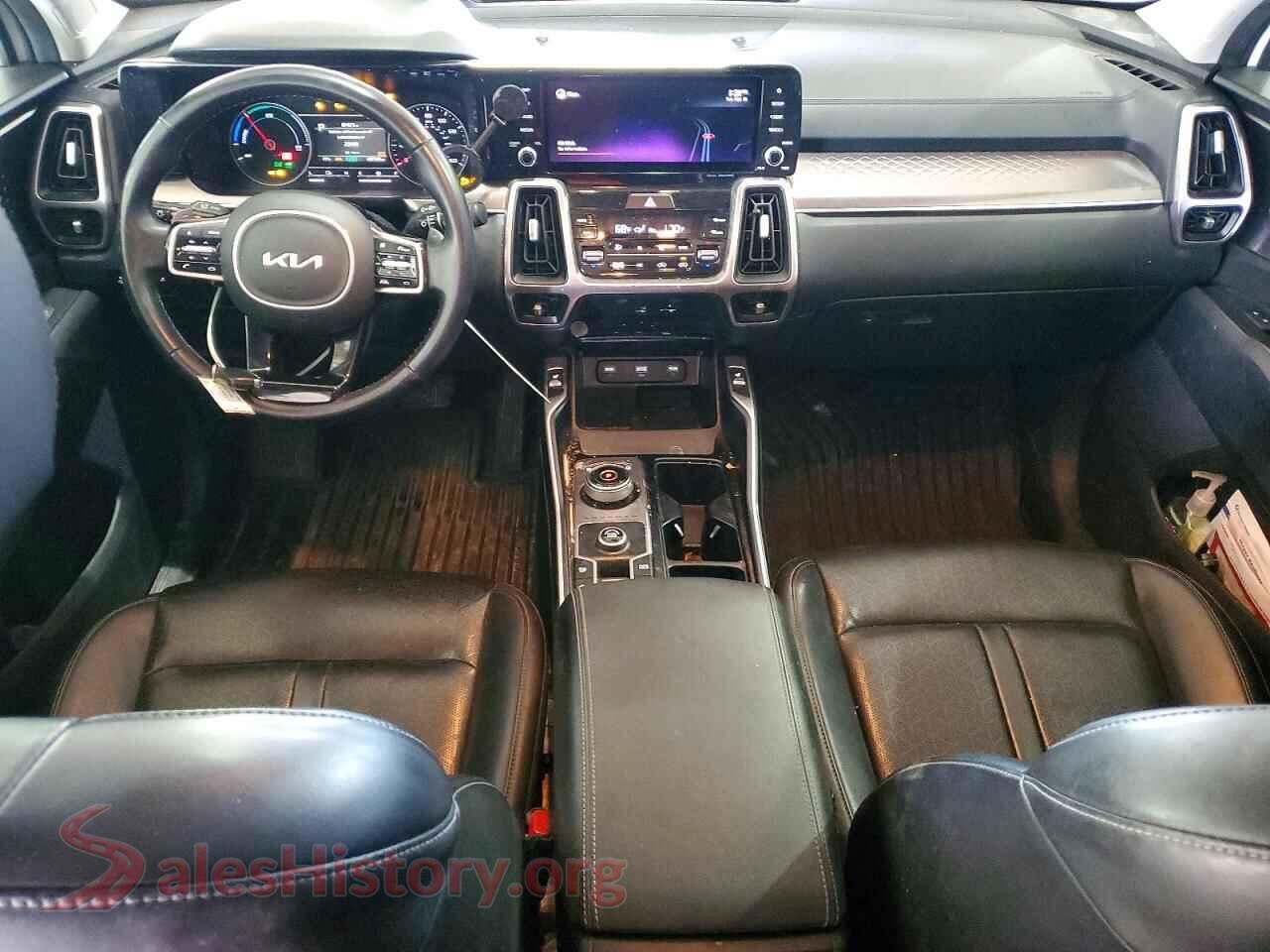 2022 KIA SORENTO VIN KNDRG4LG3N5090984, interior dashboard