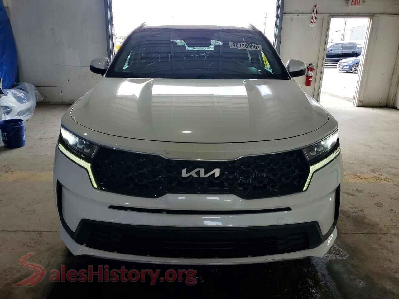 2022 KIA SORENTO VIN KNDRG4LG3N5090984, rear view
