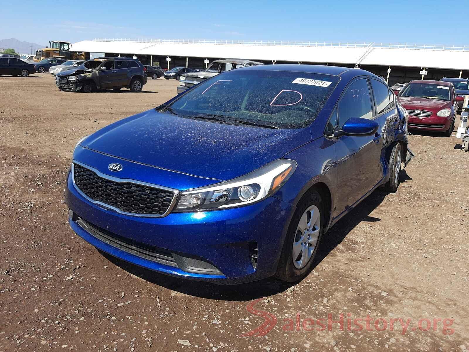 3KPFK4A73HE135015 2017 KIA FORTE