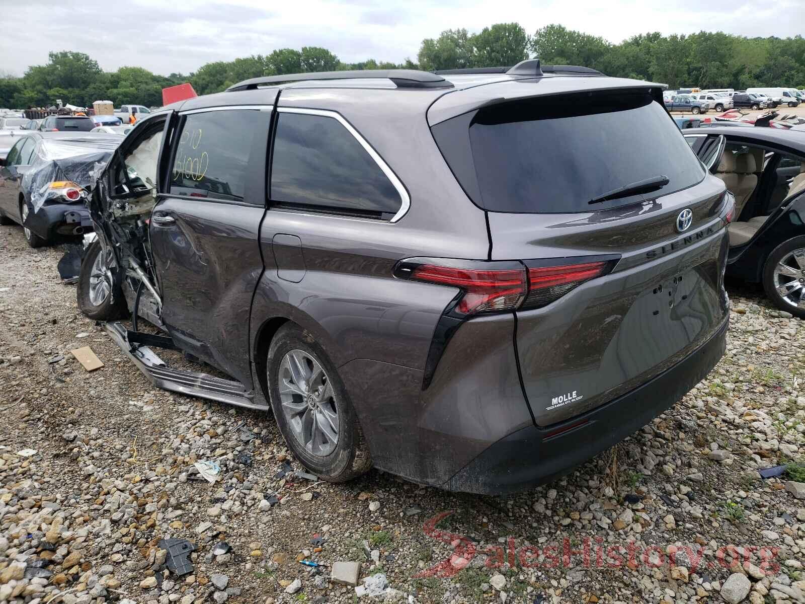 5TDJRKEC2MS031259 2021 TOYOTA SIENNA