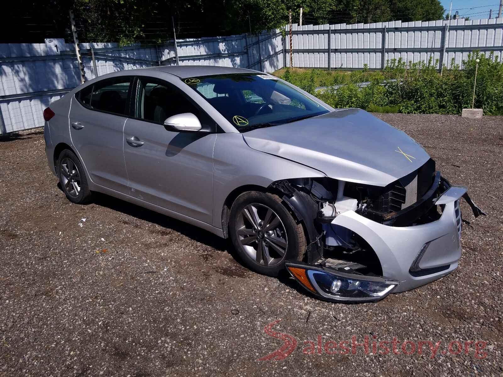 KMHD84LF0JU622010 2018 HYUNDAI ELANTRA