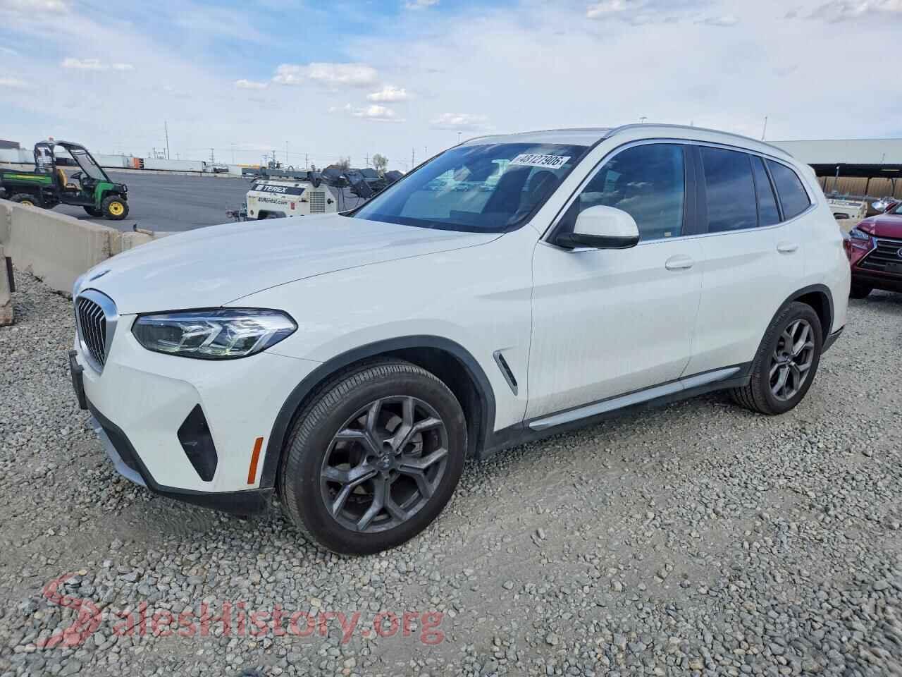 5UX53DP07N9J49971 2022 BMW X3