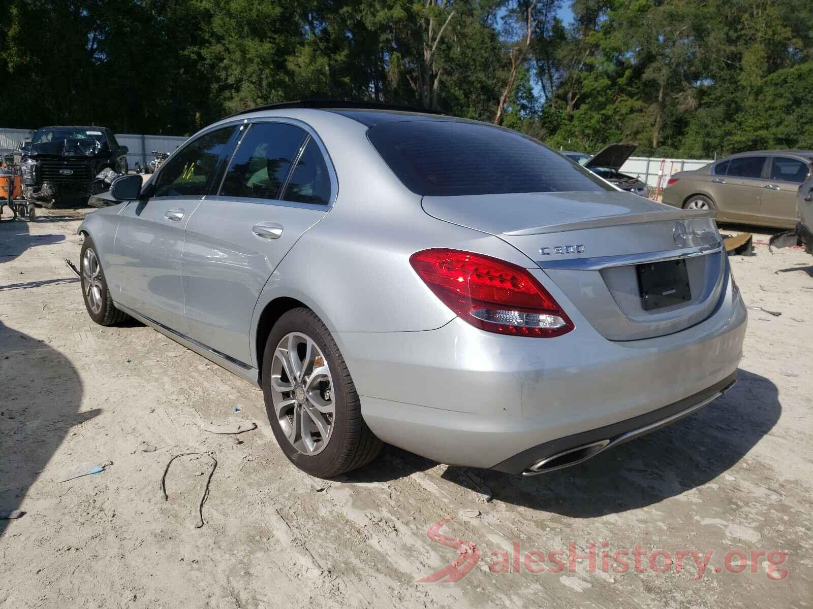 WDDWF4JB2GR145990 2016 MERCEDES-BENZ C CLASS