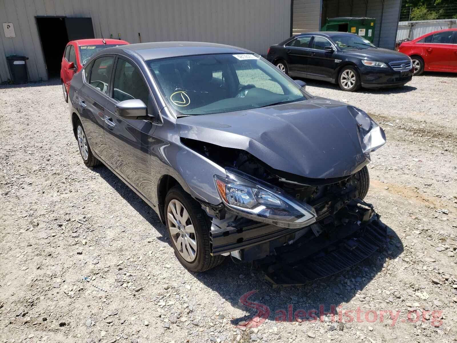 3N1AB7AP5KY280531 2019 NISSAN SENTRA