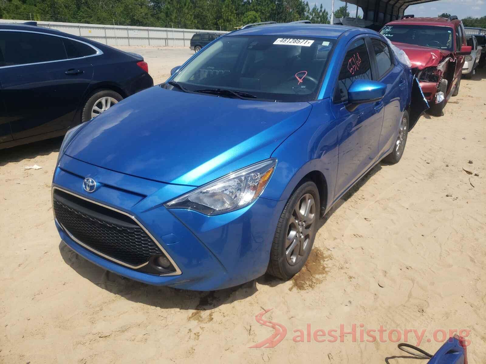 3MYDLBYV4KY523505 2019 TOYOTA YARIS