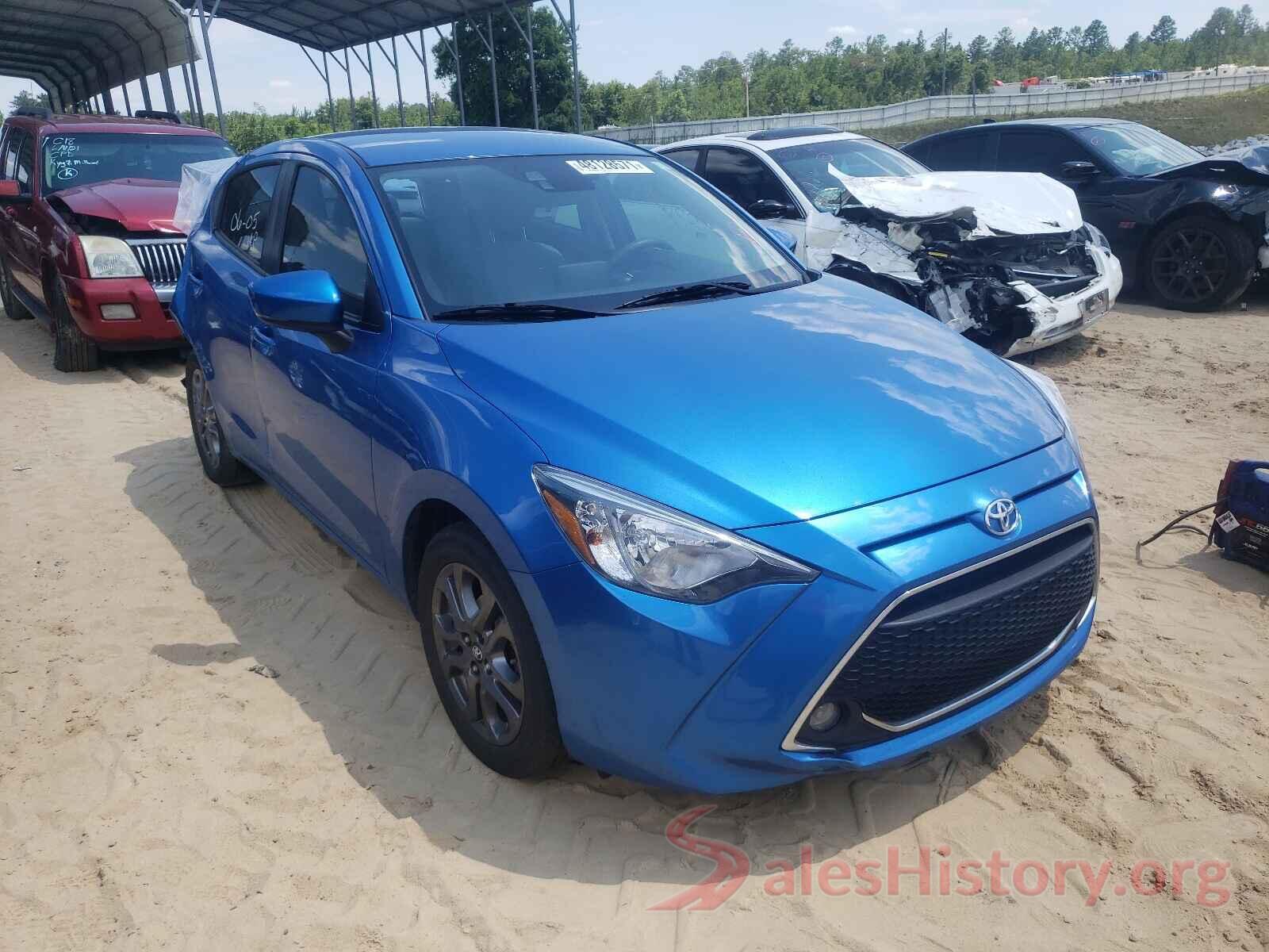 3MYDLBYV4KY523505 2019 TOYOTA YARIS