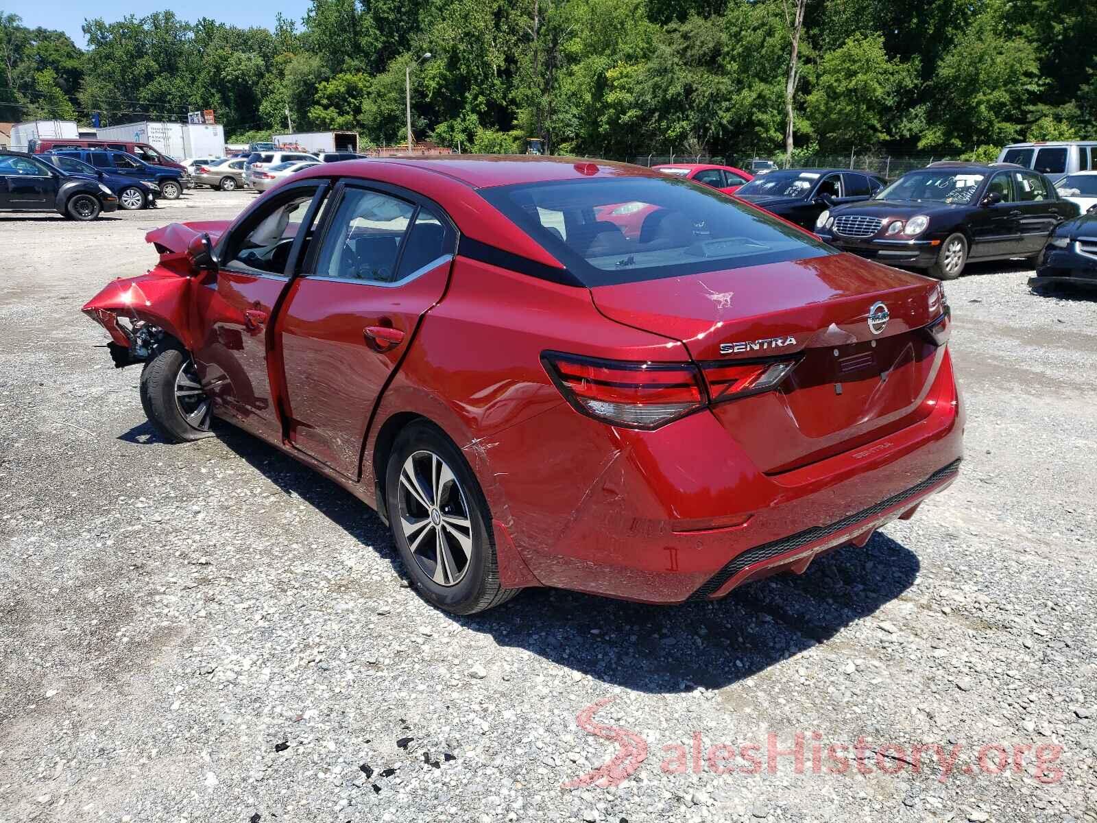 3N1AB8CV8LY276363 2020 NISSAN SENTRA