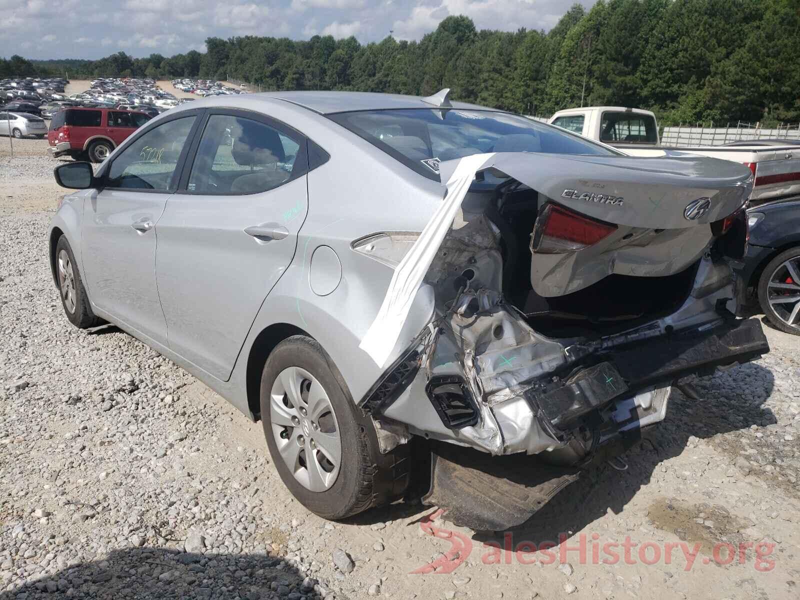 KMHDH4AE8GU481254 2016 HYUNDAI ELANTRA