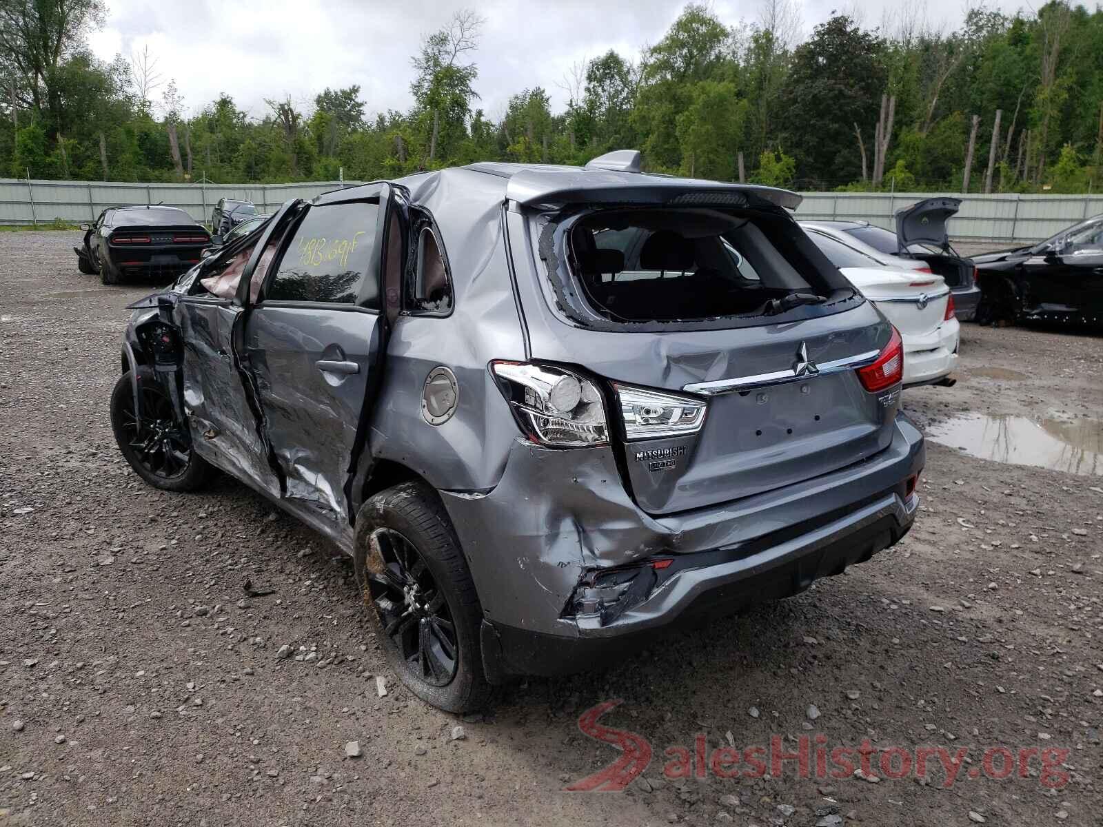 JA4AR3AU0KU030909 2019 MITSUBISHI OUTLANDER