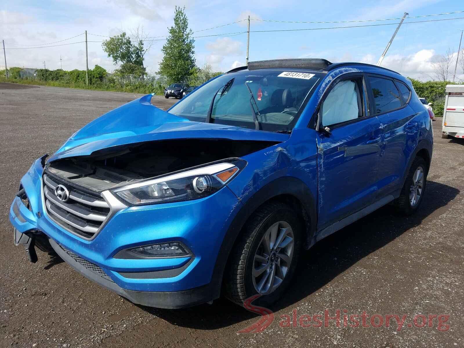 KM8J33A42JU599567 2018 HYUNDAI TUCSON