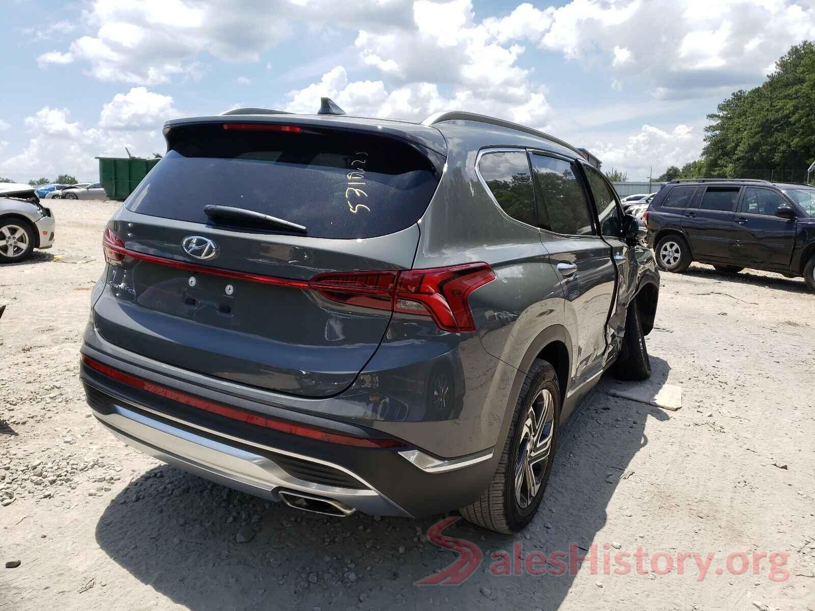 5NMS64AJ4MH325584 2021 HYUNDAI SANTA FE