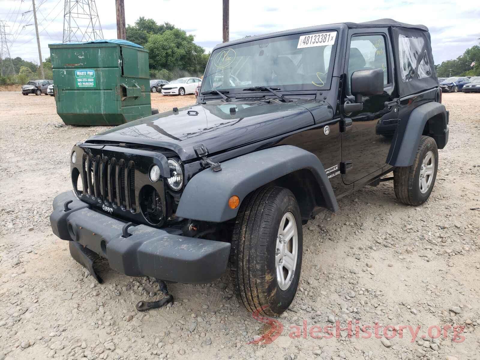 1C4AJWAG1GL165774 2016 JEEP WRANGLER