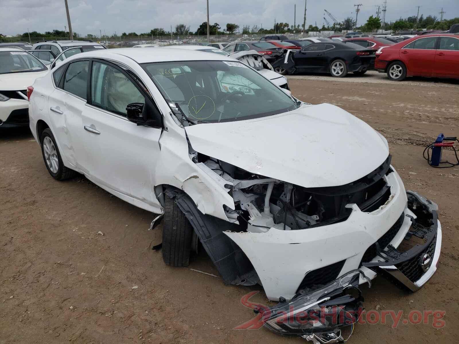 3N1AB7AP3KY322646 2019 NISSAN SENTRA