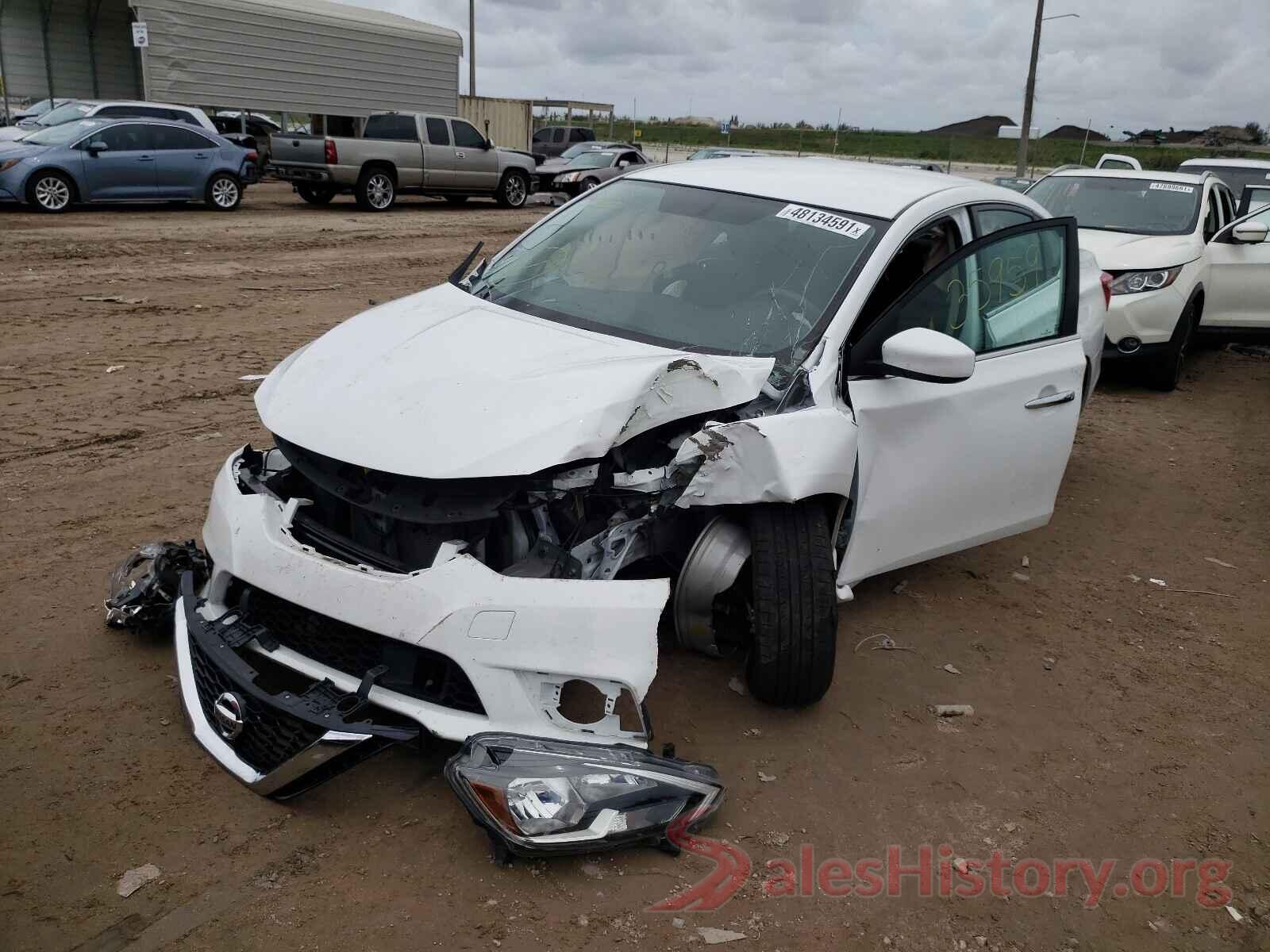 3N1AB7AP3KY322646 2019 NISSAN SENTRA