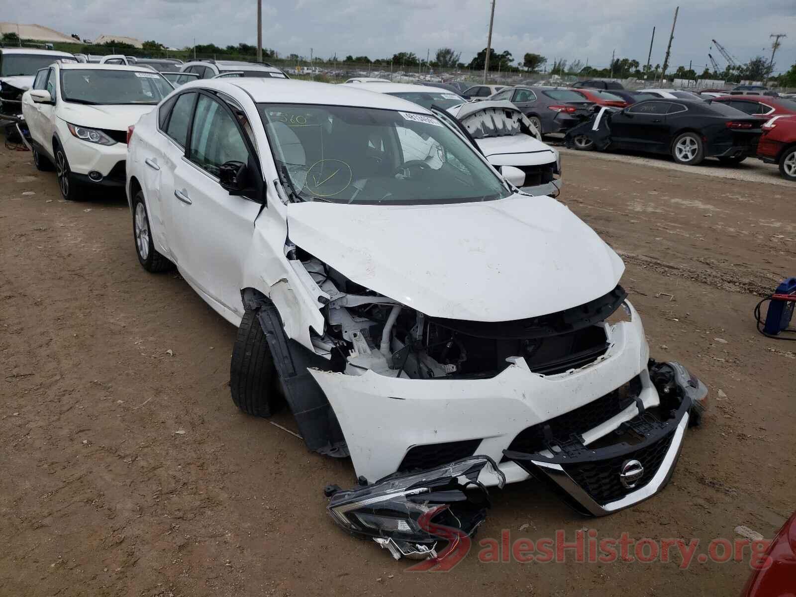 3N1AB7AP3KY322646 2019 NISSAN SENTRA