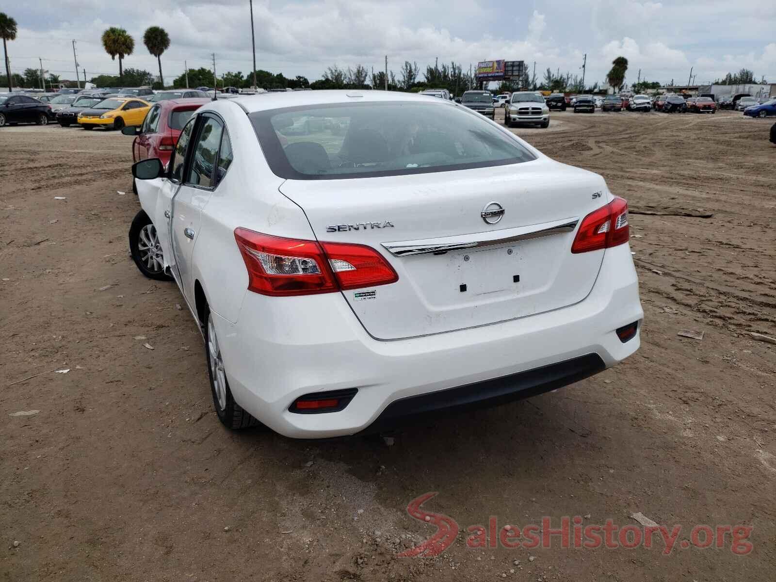 3N1AB7AP3KY322646 2019 NISSAN SENTRA