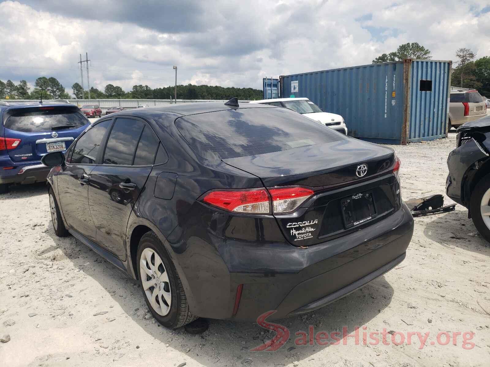 JTDEPMAE9MJ144682 2021 TOYOTA COROLLA