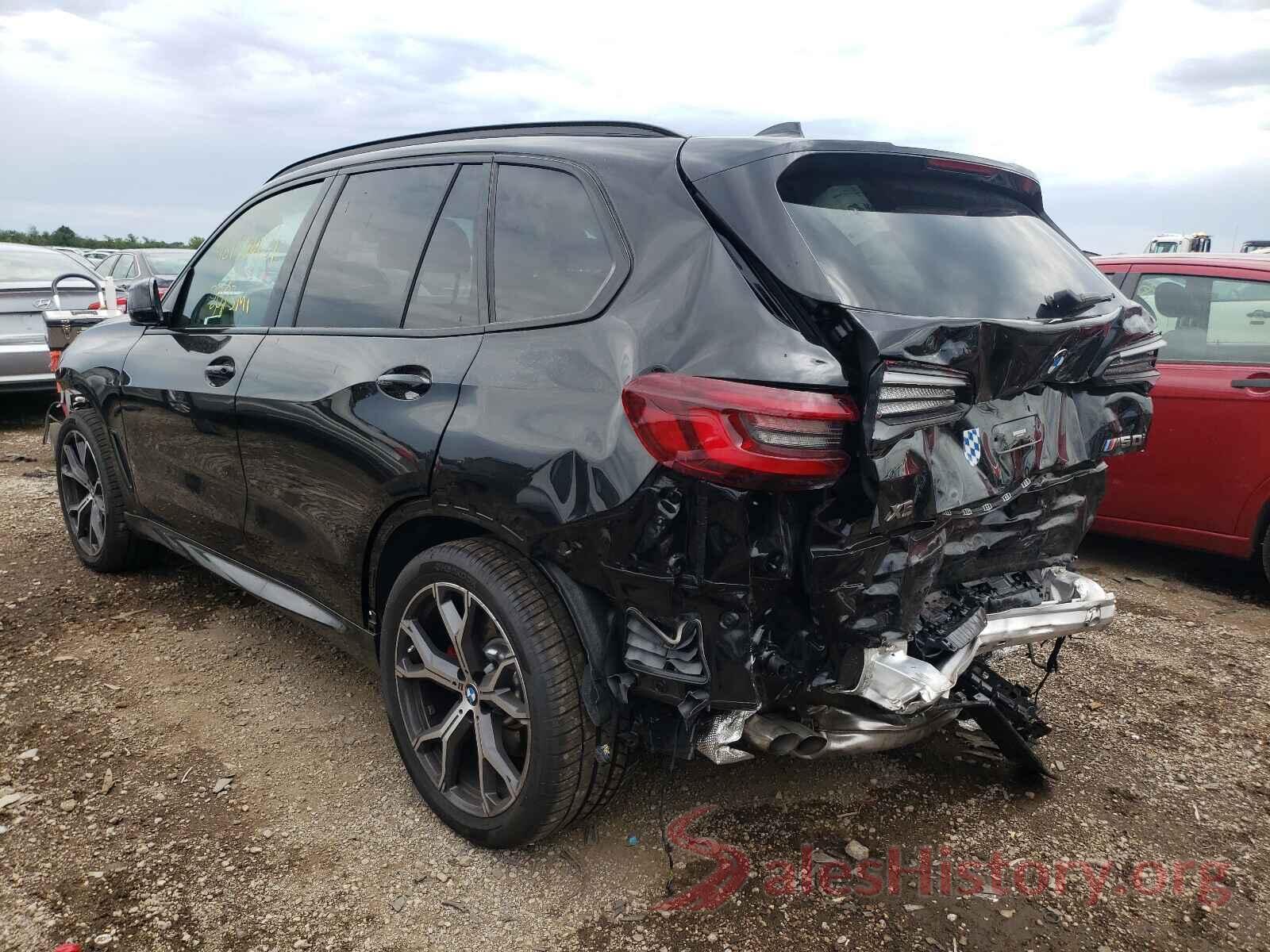 5UXJU4C03M9F69102 2021 BMW X5