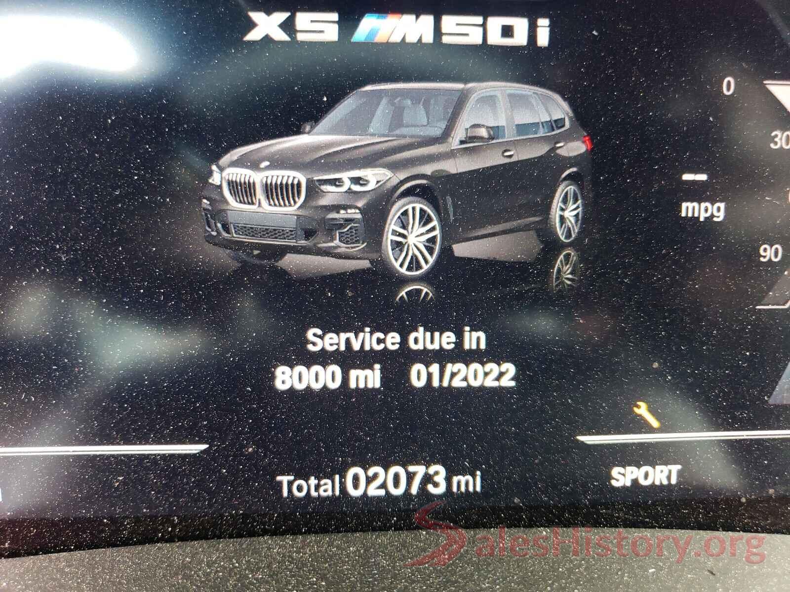 5UXJU4C03M9F69102 2021 BMW X5