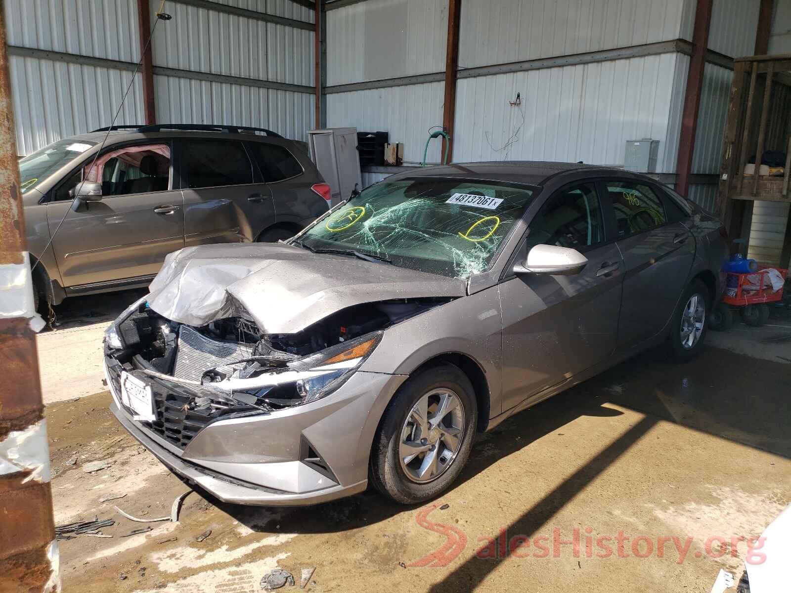 KMHLL4AG6MU124405 2021 HYUNDAI ELANTRA