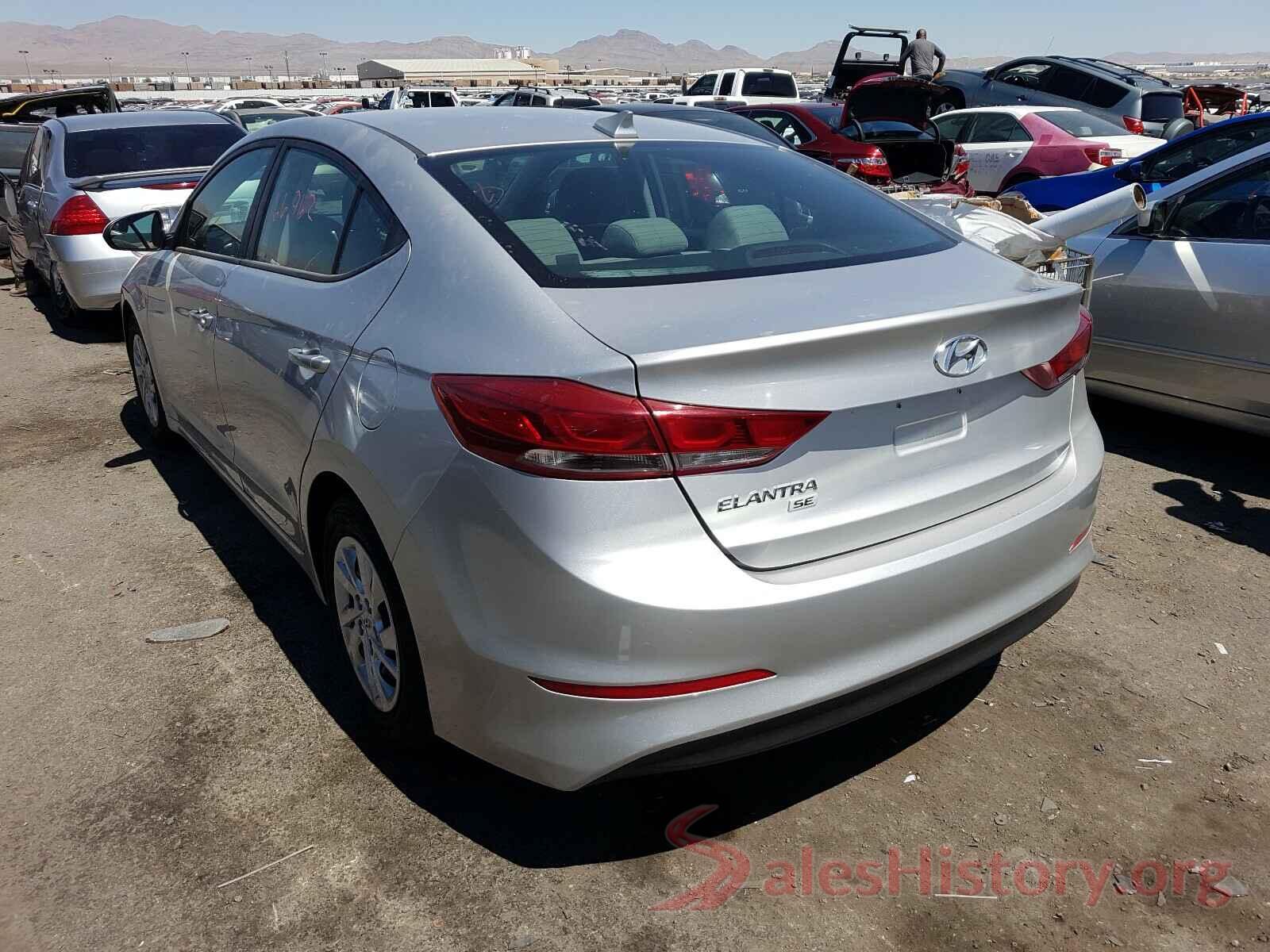 5NPD74LF3HH201264 2017 HYUNDAI ELANTRA