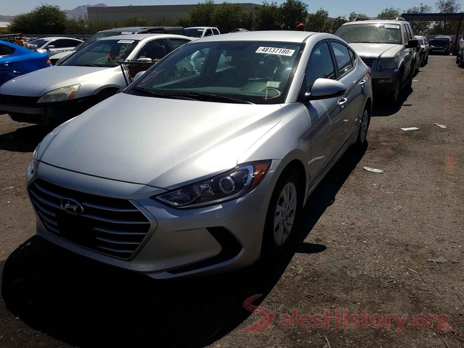 5NPD74LF3HH201264 2017 HYUNDAI ELANTRA