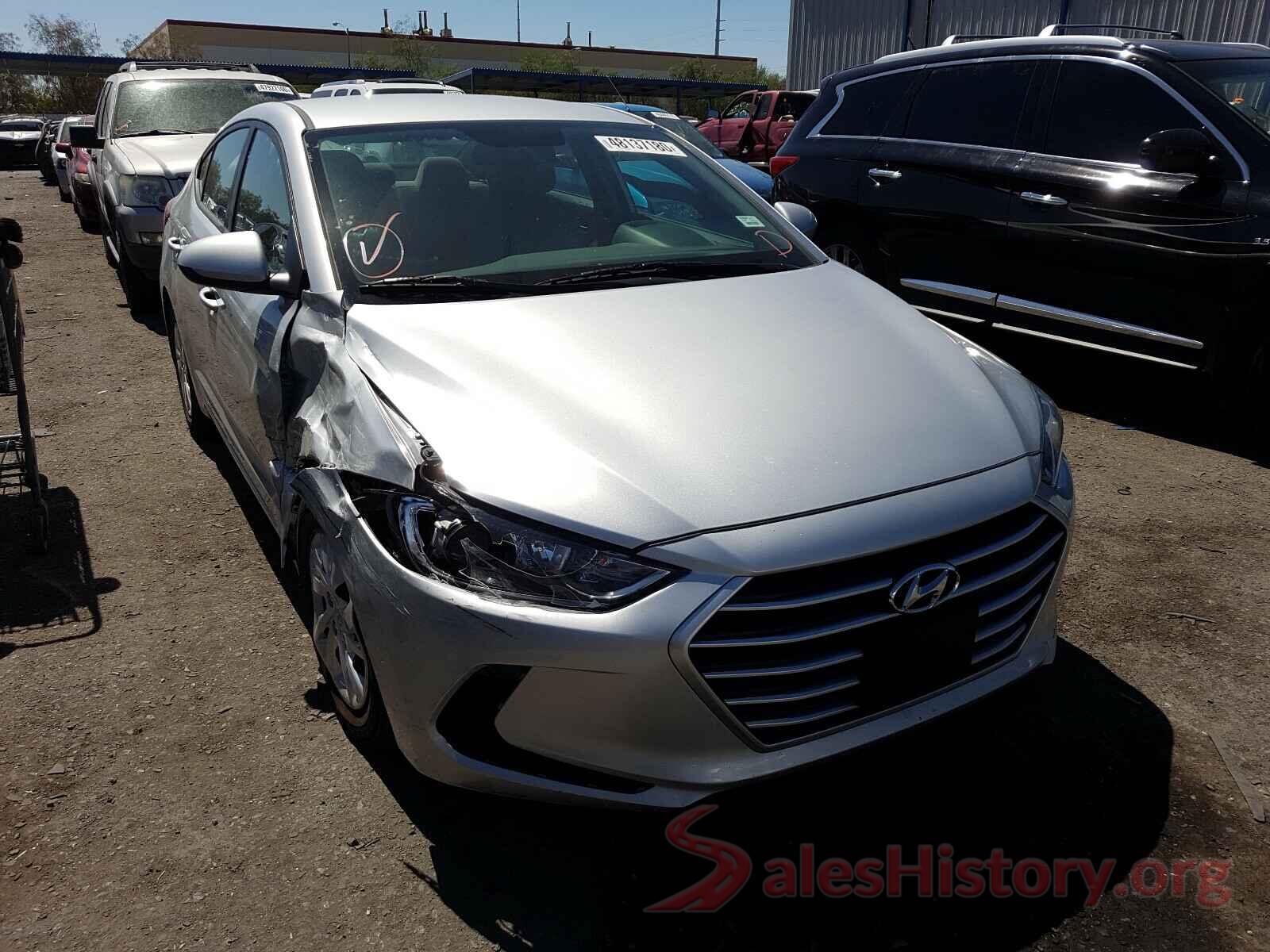 5NPD74LF3HH201264 2017 HYUNDAI ELANTRA