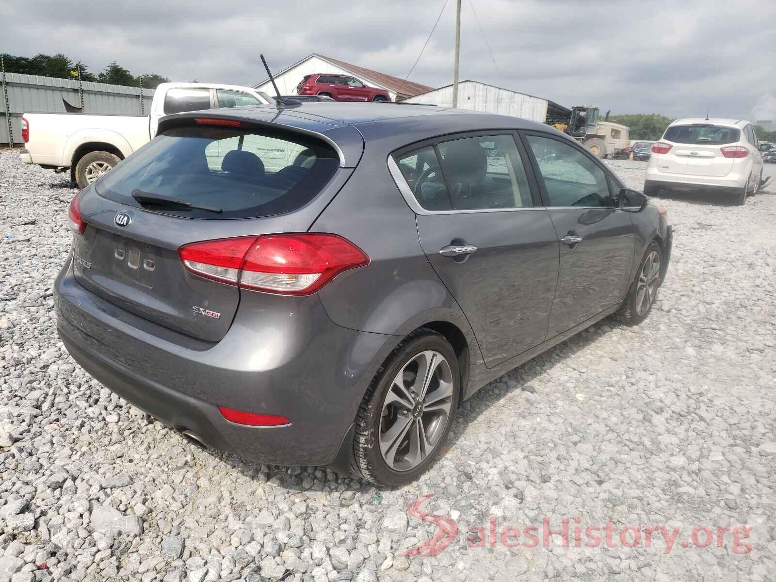 KNAFX5A86G5617761 2016 KIA FORTE