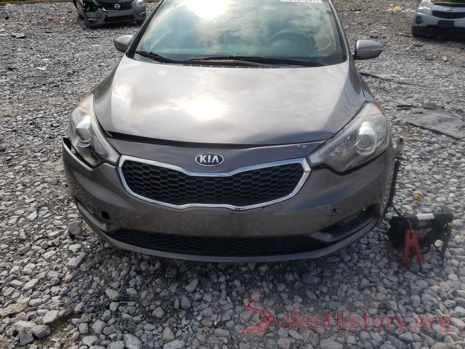 KNAFX5A86G5617761 2016 KIA FORTE