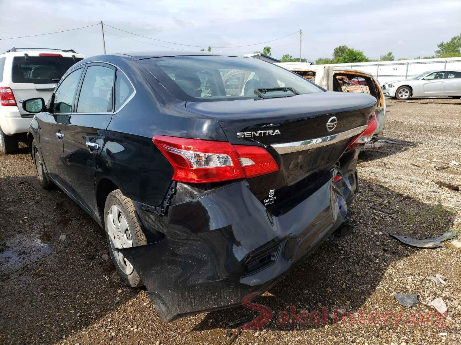 3N1AB7AP7HY330676 2017 NISSAN SENTRA